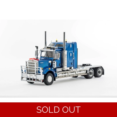 DRAKE TRUCK 1.50 METALLIC BLUE KENWORTH C509 SLEEPER title=